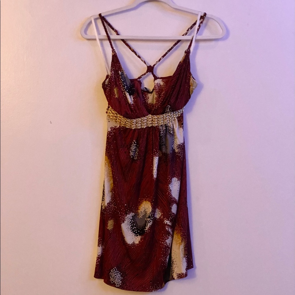 Sky mini dress